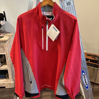 FootJoy DryJoys Tour XP Rain Jacket Red 