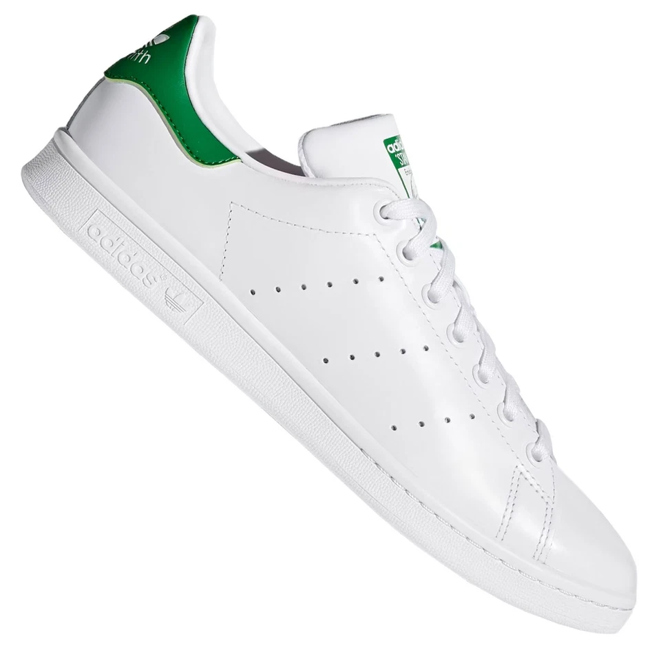 Adidas Stan Smith Vintage Baskets M20324 Véritable Chaussures Blanc Vert 37 1/3 - Photo 1/4