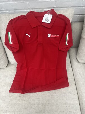 puma ferrari polo shirt M