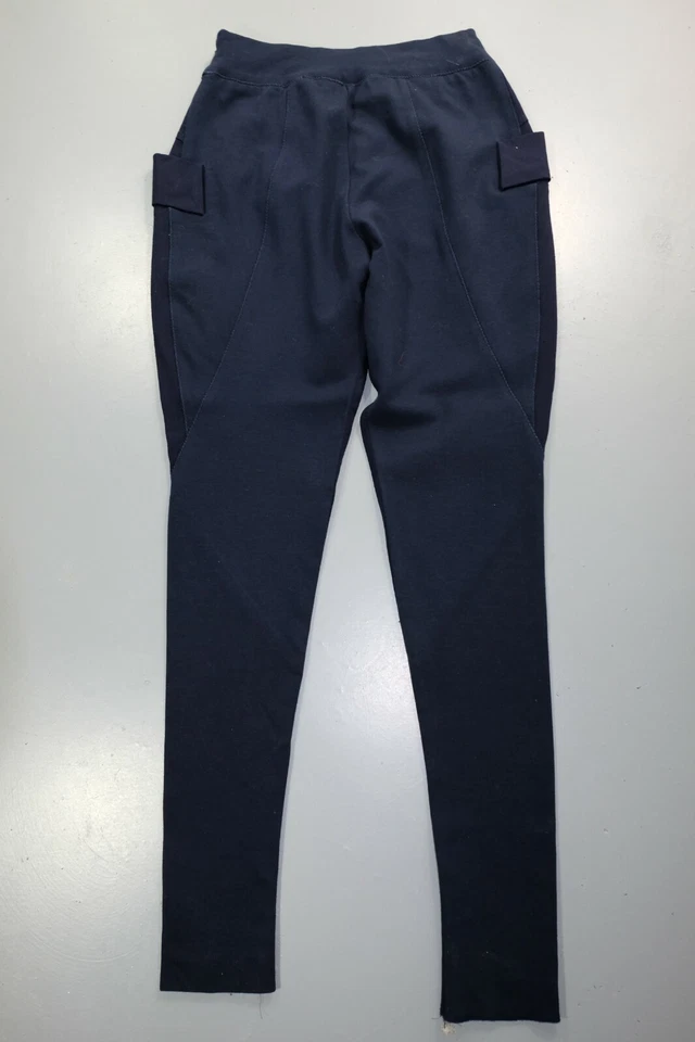 Pantalones deportivos Pinko mezcla de lana azul marino talla IT40 US4 Foto 3 de 4