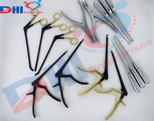 Codman Kerrison Rongeurs Bone Curettes 15Pcs Set Orthopedics Spine Instrument DH