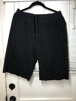 Lululemon Lined Black Men’s Short Athletic Pants Size S/M