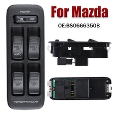 ABS Car Window Control Switch BS0666350B BS06-66-350B For Mazda 323 1991-1994