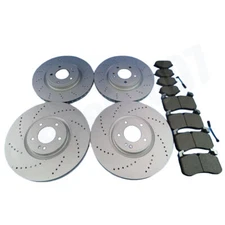 For 2019-2023 Mercedes G63 Amg front & rear brake pads and rotors US