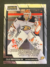 2023-24 O-PEE-CHEE PLATINUM OPC Marquee Rookies 245 Olle Eriksson Ek  RC Anaheim