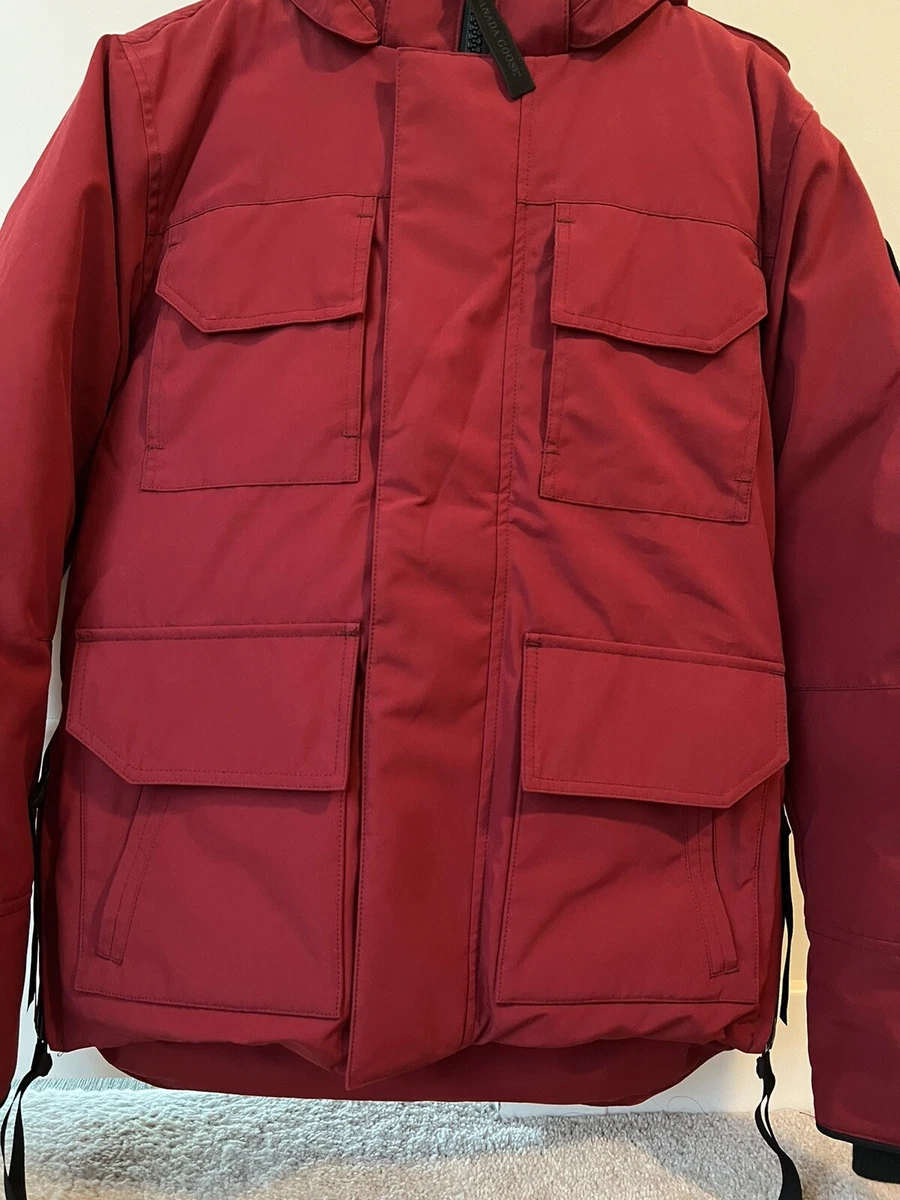 Canada Goose Maitland Parka Black Label Inferno Red 4550MB Men s