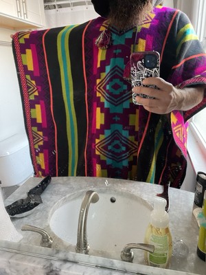 Poncho Hoodie Baja Drug Rug Something You d See At The Fair