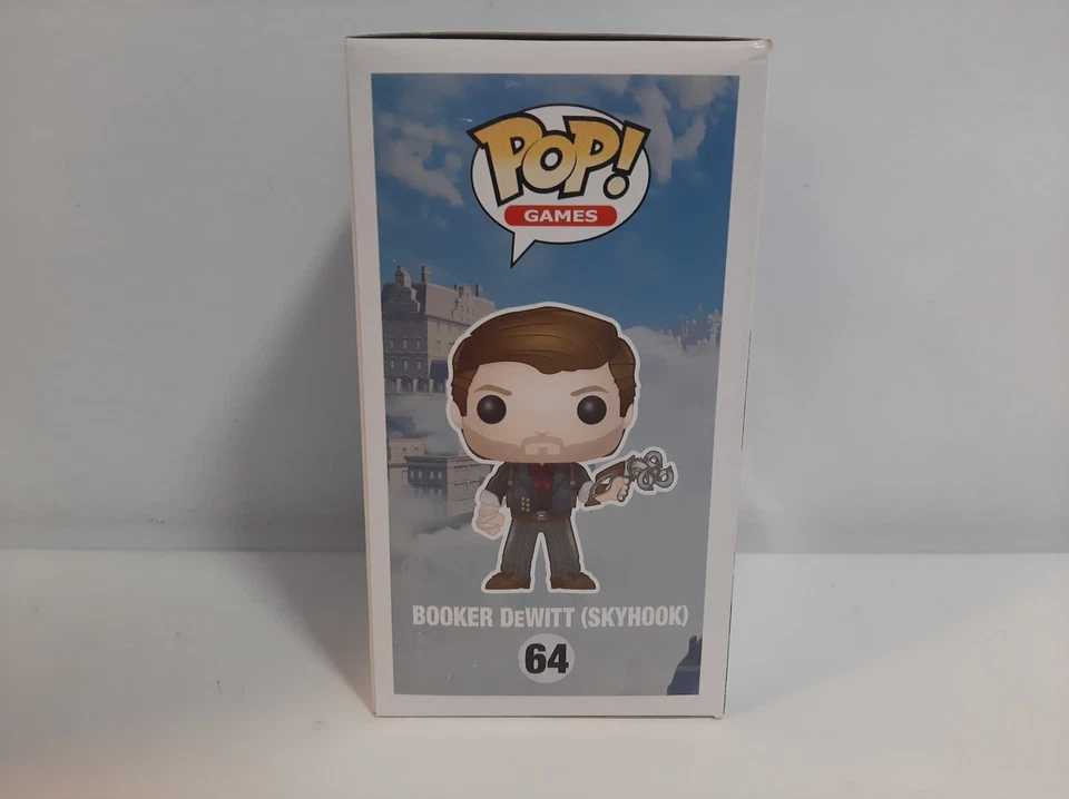 Funko Pop Vinyl Figure - Bioshock - Booker DeWitt (Skyhook) # 64 - Image 4 of 4