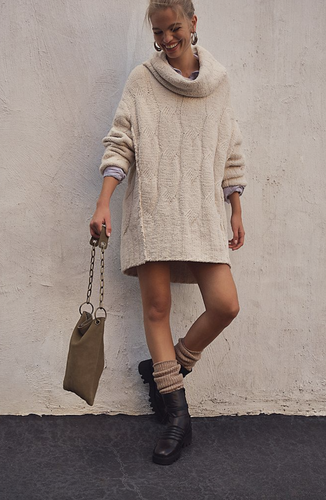 Free People Ice Cream Cable Knit Ivory 