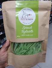 Pasta Tagliatelle de espinacas 100 % fresca casera original Sri Lanka 200 g nueva