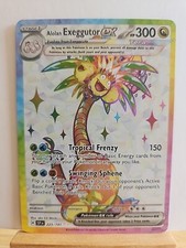 Alolan Exeggutor Ex 225/191 Full Art Rare Pokemon Surging Sparks Sv8 Nm