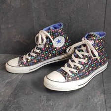 Converse Chucks 537115C Schwarz Mit Bunten Herzen Gr. 39 Multi Color Colour 