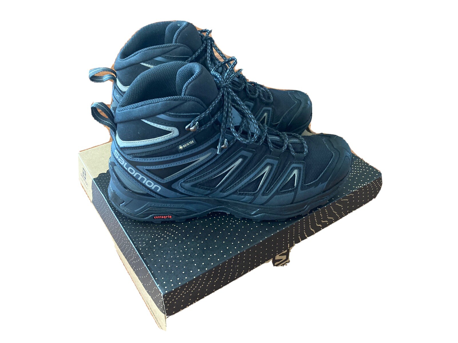 Black Hiking Boots 