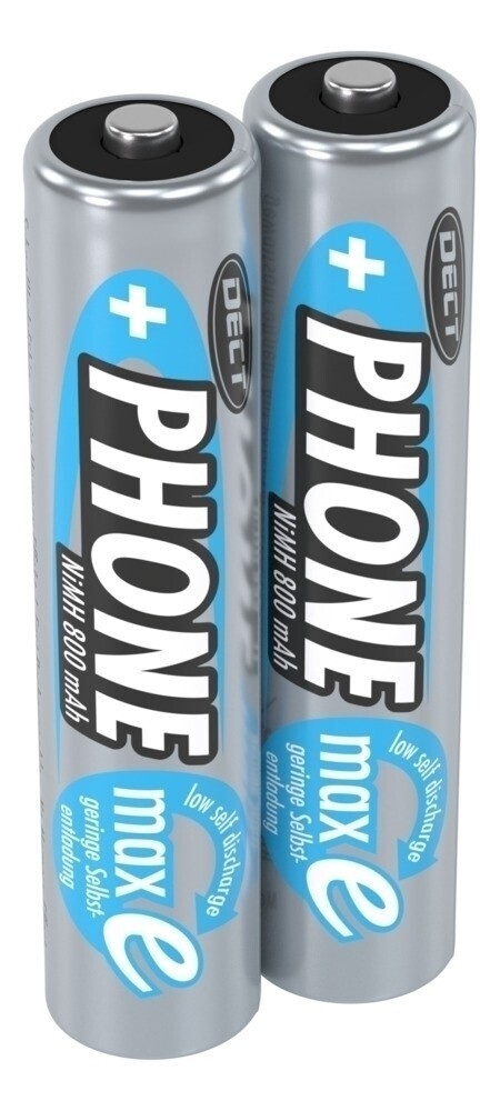 2er Pack Ansmann Dect Nimh Akku Micro Aaa 800mah Maxe Hr03 5035332