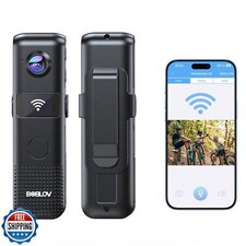 BOBLOV C18 128G WiFi Body Camera: One-Touch Recording and Small OLED Screen f