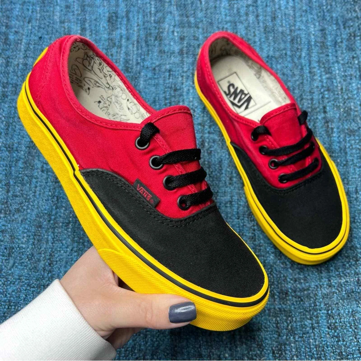 Vans authentic 2025 mickey mouse