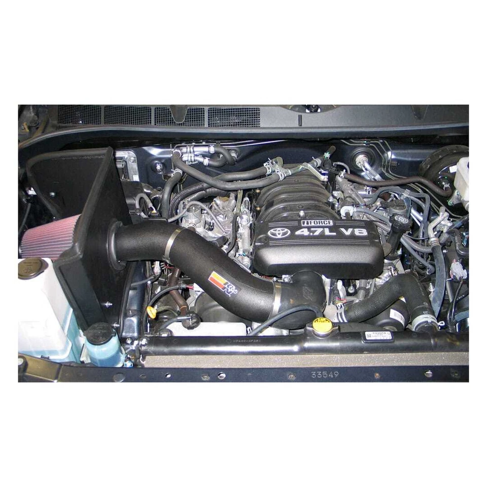 K&N 63-9032-1 Performance Air Intake System For 07-09 Toyota Tundra/Sequoia 4.7L - Imagem 2 de 4