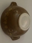 Pyrex Early American Brown Cinderella Mixing Bowl #442 Has Scratches(See Photos)
