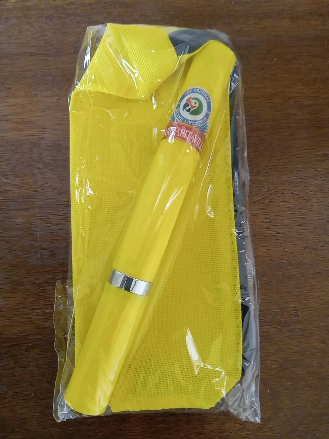 Rare Violife Slim Sonic AAA Battery Travel Toothbrush Margarittaville Logo 