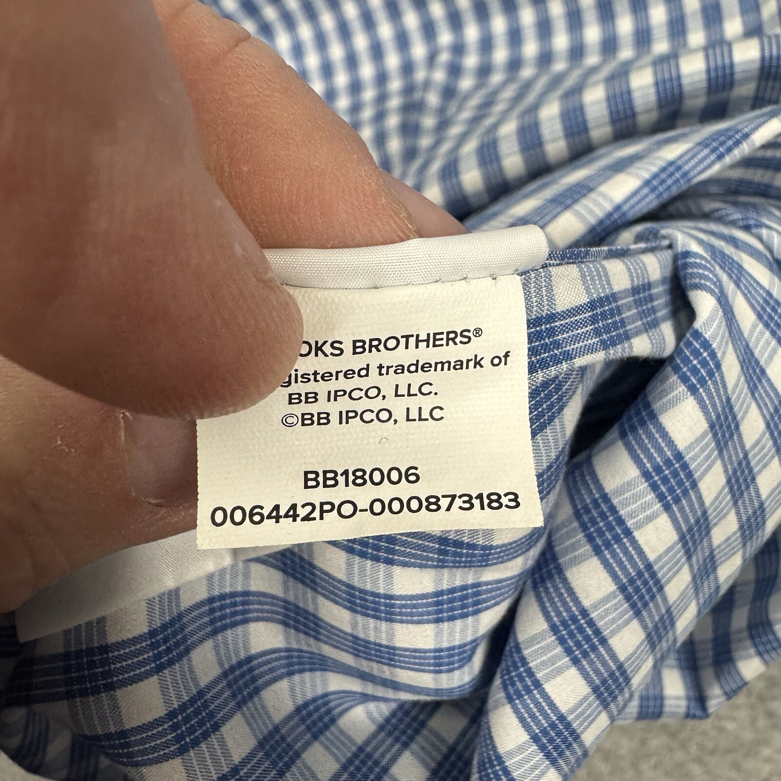 Brooks Brothers Tech Stretch Patterned Button Up … - image 5