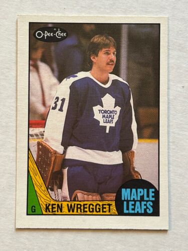 Ken Wregget 1987-88 OPC O-Pee-Chee #242  RC Rookie NM-MT Leafs K519 QTY Availabl - Picture 1 of 2