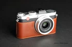 Genuine real Leather Half Camera Case bag Cover for Leica X-E Typ 102 X2 X1