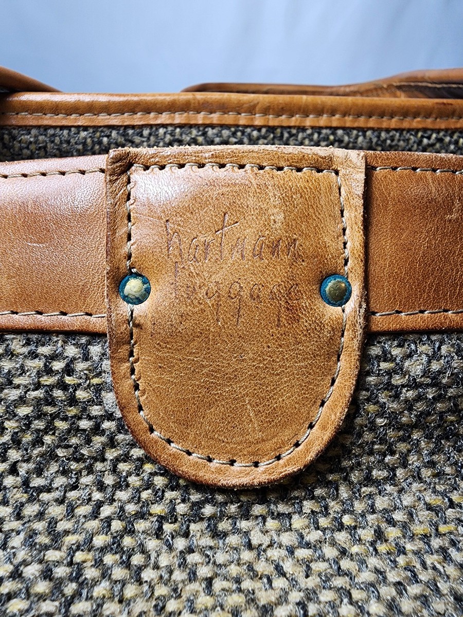 Vintage Hartmann Tweed & Belted Leather 16
