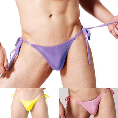 Unterhose H?schen Slip sexy Tanga atmungsaktiv bequem G-String Schn��rung