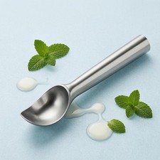 Eiskugell&ouml;ffel 304 Edelstahl Eiscreme-L&ouml;ffel geb&uuml;rstet f&uuml;r Dessert