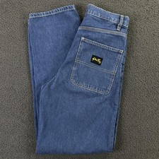 Stan Ray Wide 5 Jeans Womens 26 Blue High Rise Relaxed Wide Leg Denim 5 Pocket