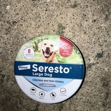 Seresto Flea Tick Collar 8 Months Protection LARGE Dogs above 18lbs - Sealed