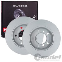 2X Kamoka Bremsscheiben 272Mm Voll Hinten Passend FÜR MERCEDES-BENZ G-KLASSE