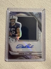 Drew Allar 2024 Bowman's Best University Prospect Jumbo Relic Autographs