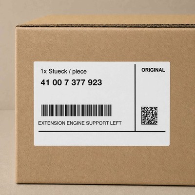 Neu Original BMW EXTENSION ENGINE SUPPORT LEFT  41007377923