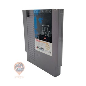 TOTAL RECALL Modul + Anleitung + Nintendo Schuber - NES - Arnold Schwarzenegger 