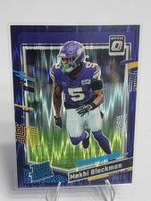 2023 Panini Donruss Optic - Rated Rookie Mekhi Blackmon #272 Purple Shock Prizm