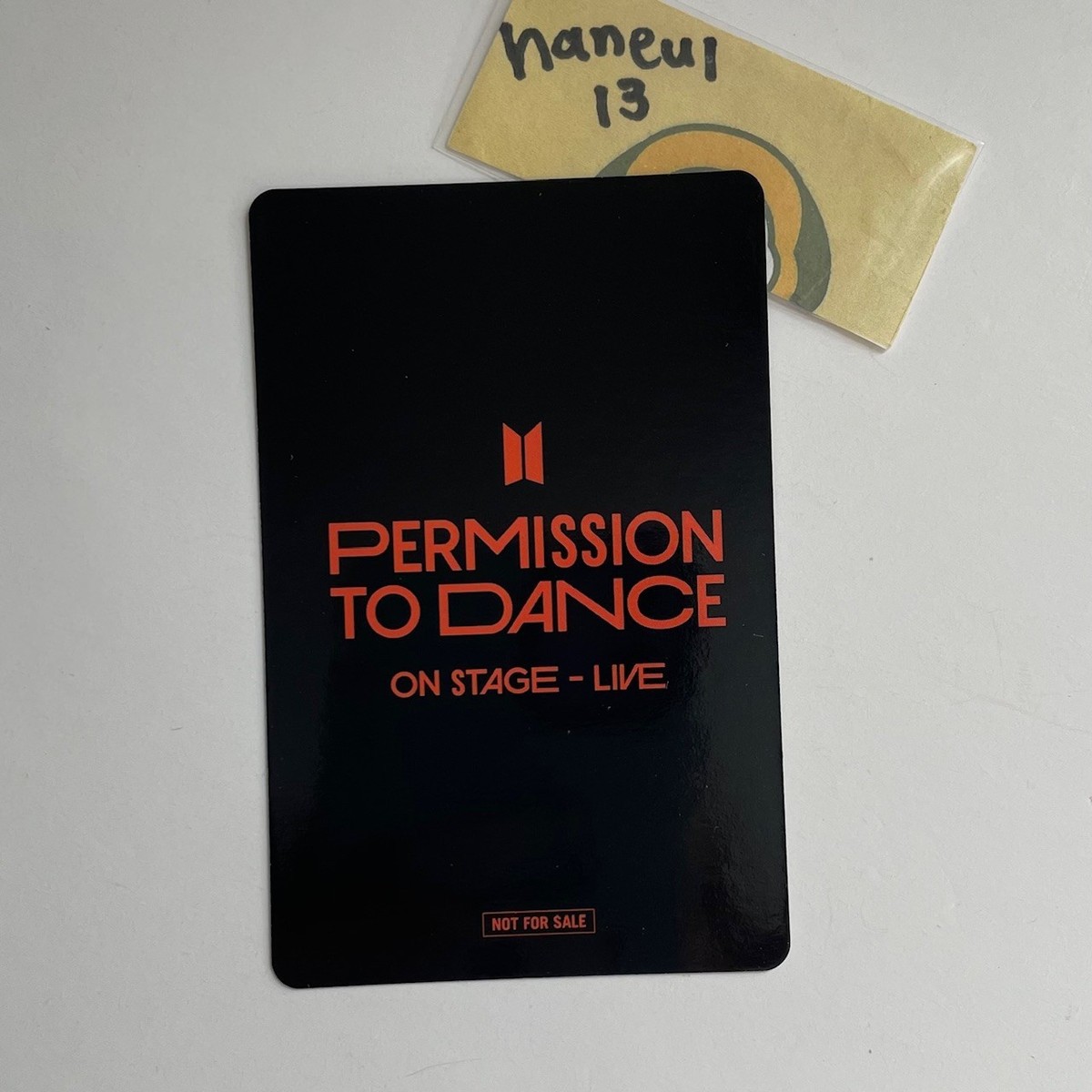 BTS JUNGKOOK PERMISSION TO DANCE ON STAGE LIVE Japan UMS Photocard
