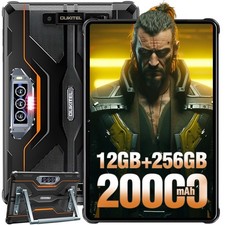 OUKITEL RT8 tablet esterno Android 13 tablet 20000 mAh 256 GB 11 pollici 48 MP GPS NFC
