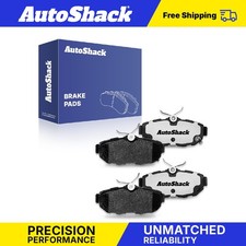 Rear Ceramic Brake Pad Set for Ford, Mustang 2011-2014, RWD V6 3.7L V8 5.0L 5.8L