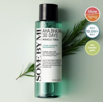 SOME BY MI AHA BHA PHA 30 Days Miracle toner 150 ml | Soothing | K-beauty