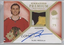 2020-21 Upper Deck Ultimate Collection 63/65 Alec Regula #RSP-AR Auto 0s6v