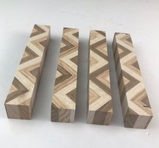 Wood Pen Turning Blank - Set Of 4 - Woodworking Supplies 3/4 X 5