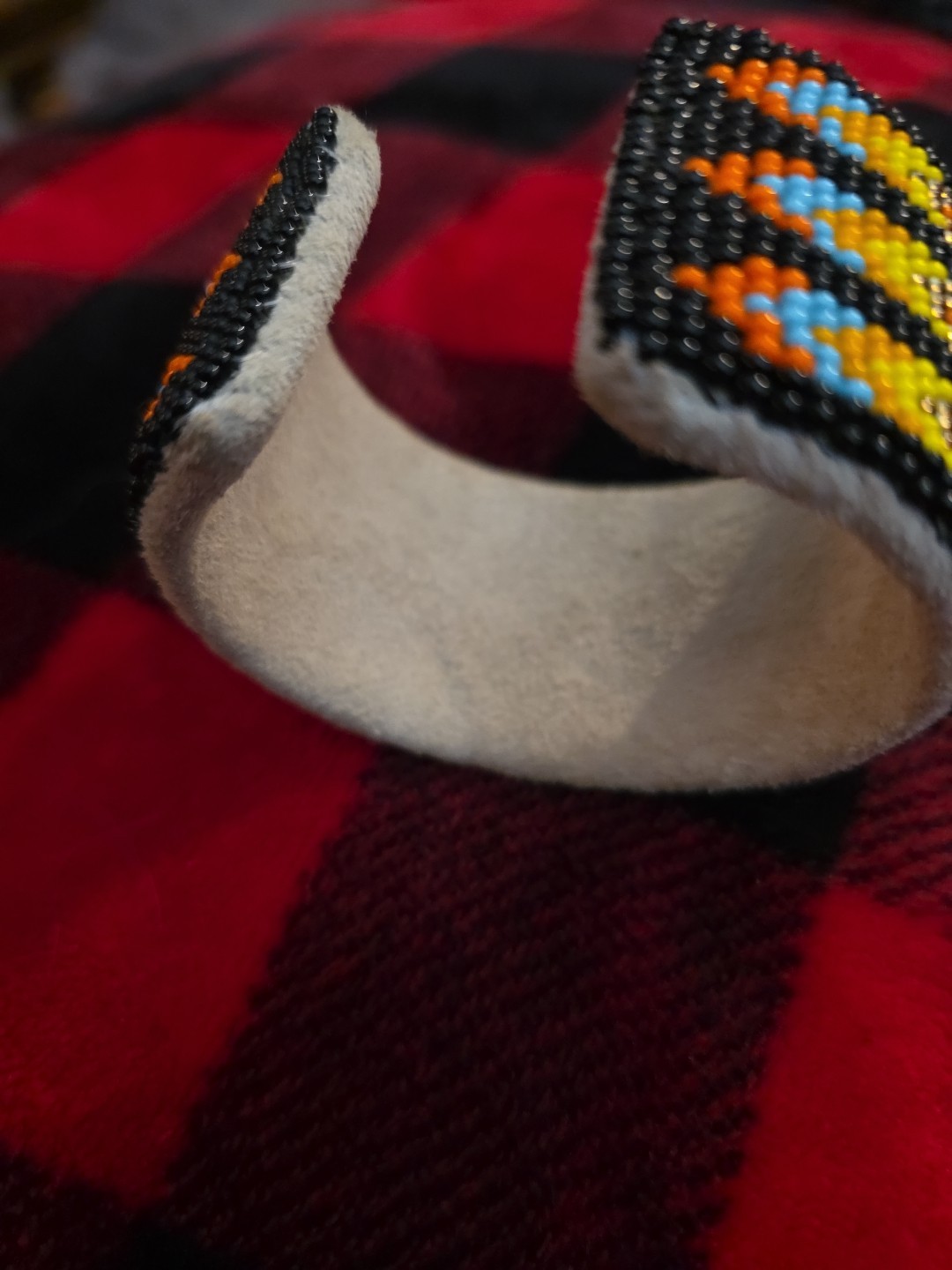 Beaded Bear Claw Cuff Bracelet - image 6