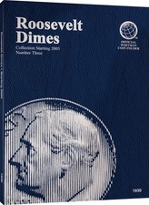 Official Whitman® Coin Folder - Roosevelt Dimes Collection #3: 2005-2025