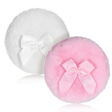 2 Stück Powder Puff, 8,6 Cm Große Flauschig...