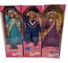Lot Of 3 Vintage Graduation Barbie Dolls 1996, '97, '98 Sealed in Box