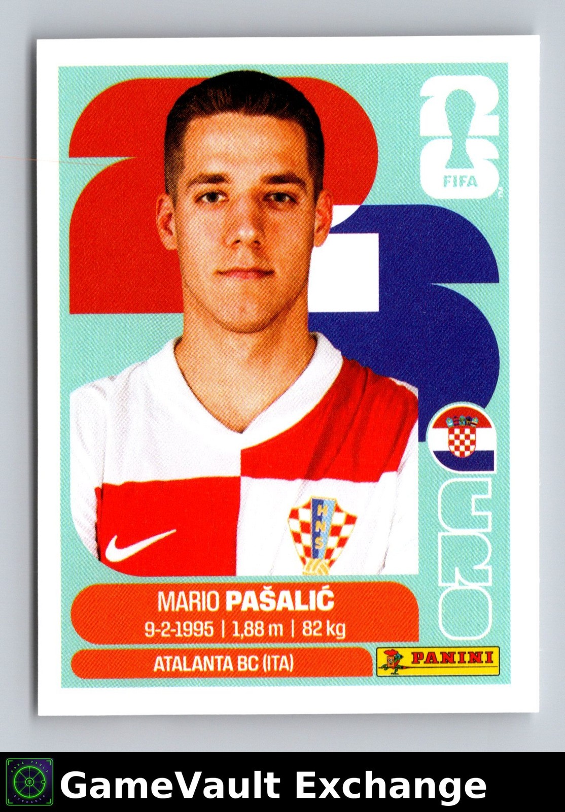 2026 Panini FIFA World Cup MARIO PAŠALIĆ #CRO 14 NM