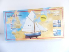 904 BILLING BOATS MAQUETTE A CONSTRUIRE BOIS BATEAU HENRIETTE MARIE