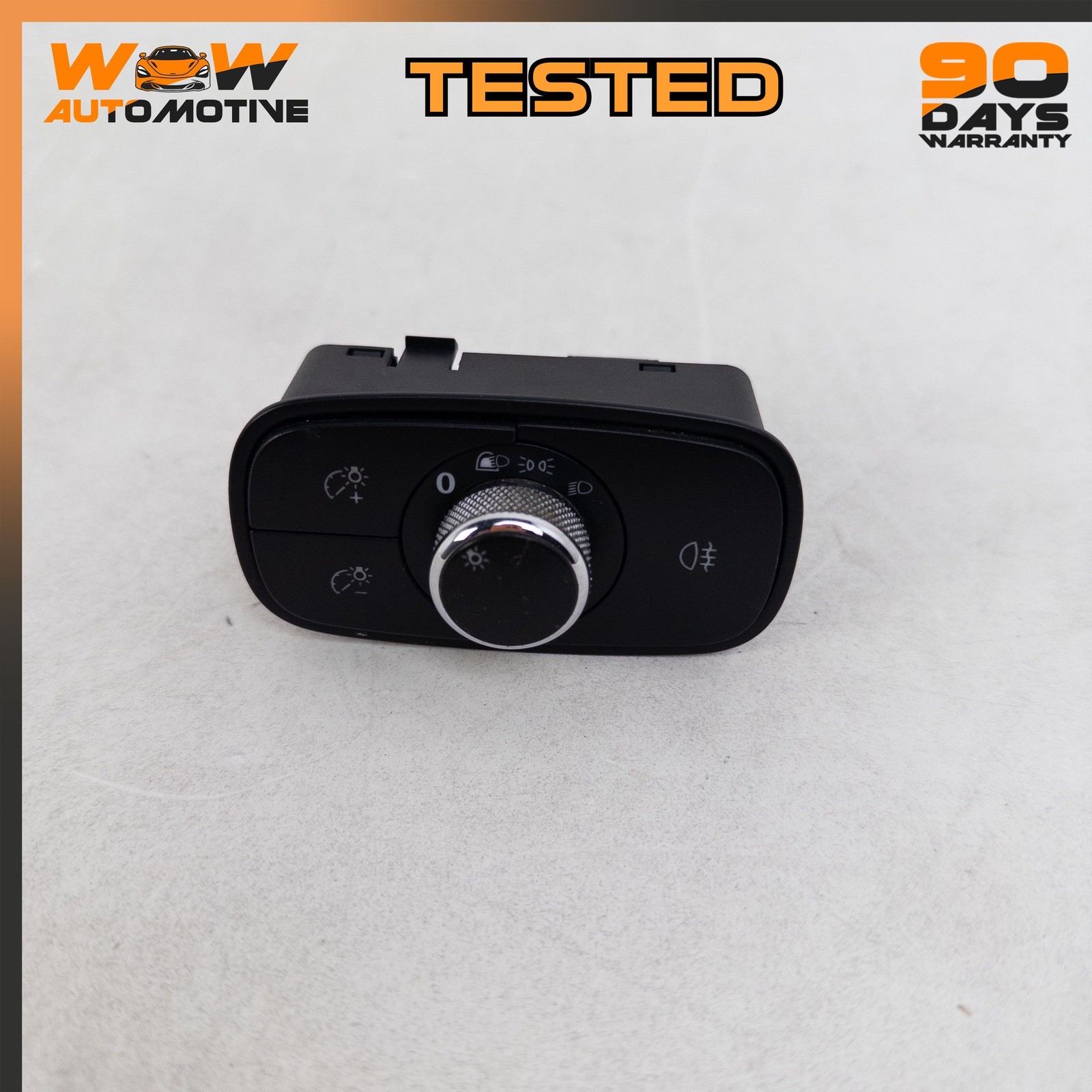04-19 BENTLEY CONTINENTAL GTC FLYING SPUR FRONT HEADLAMP CONTROL SWITCH OEM