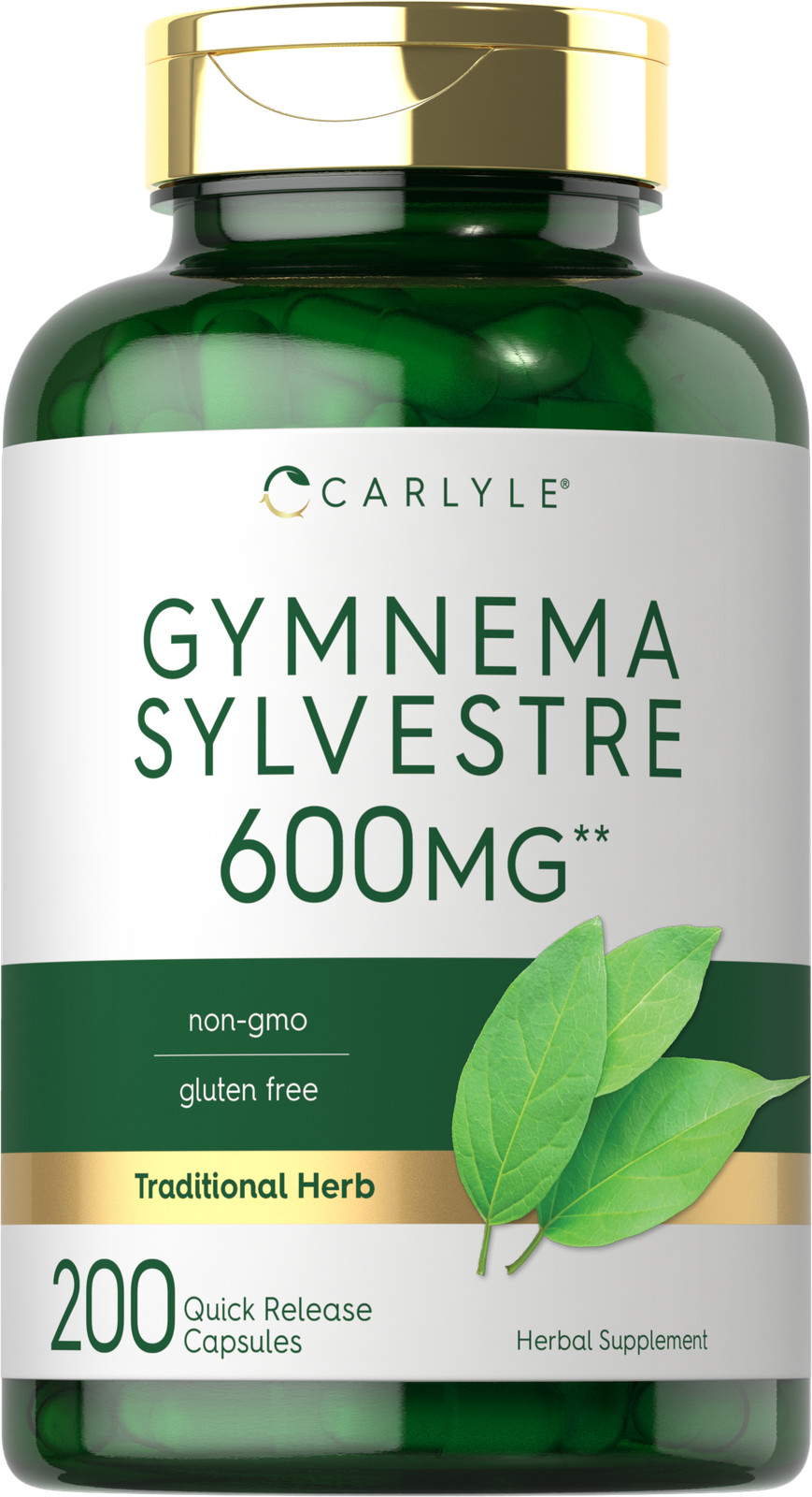 Gymnema Sylvestre Leaf Extract 600 мг | 200 капсул | Карлайл